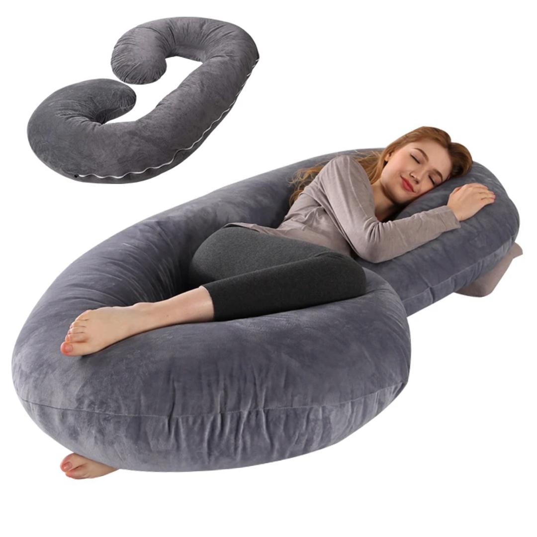 soft velvet pregnancy pillow