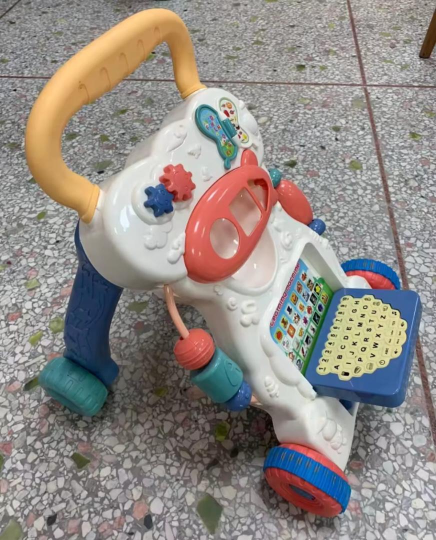 multifunctional push walker with water bank