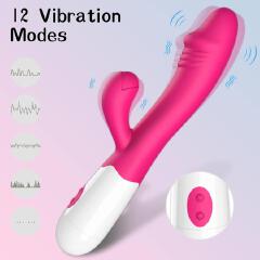 Rabbit vibrator dildo