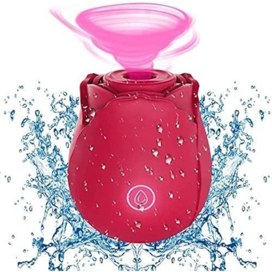 2 in 1 sunction rose toy vibrator - image 3