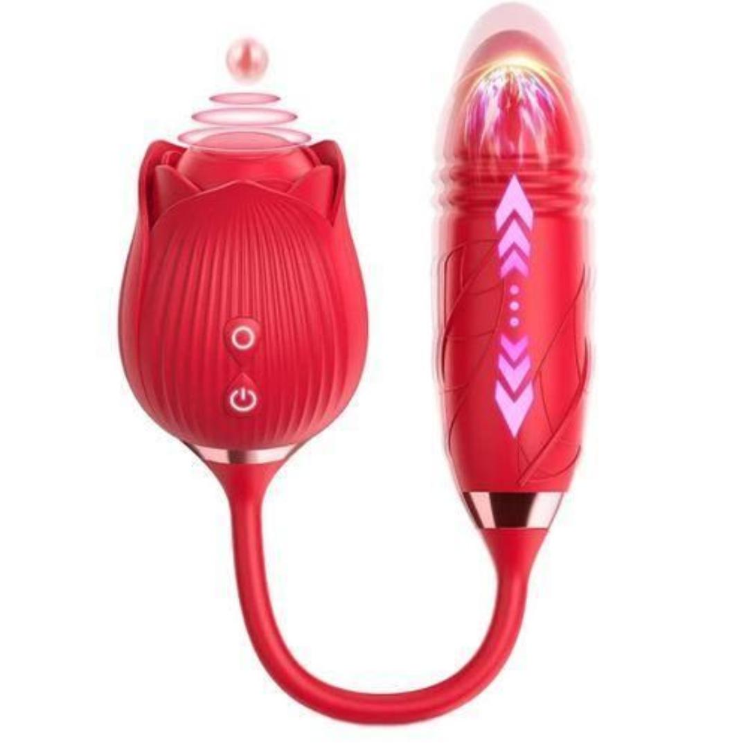 Double Rose toy vibrator
