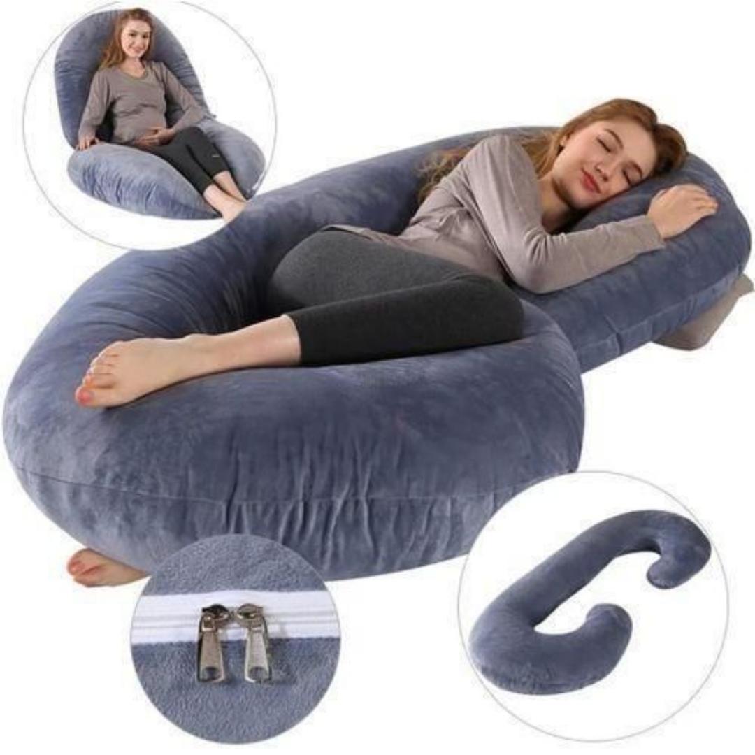 Imported Velvet C-Pregnancy Pillow