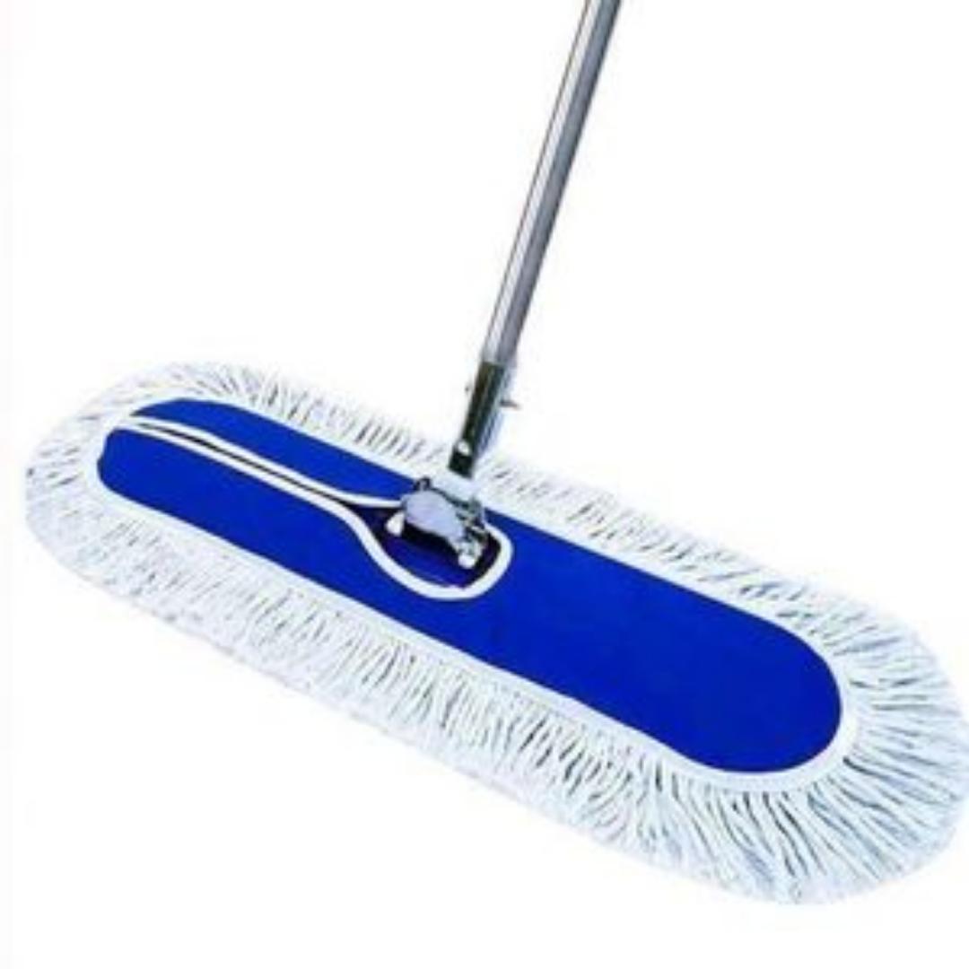 Industrial dust mops