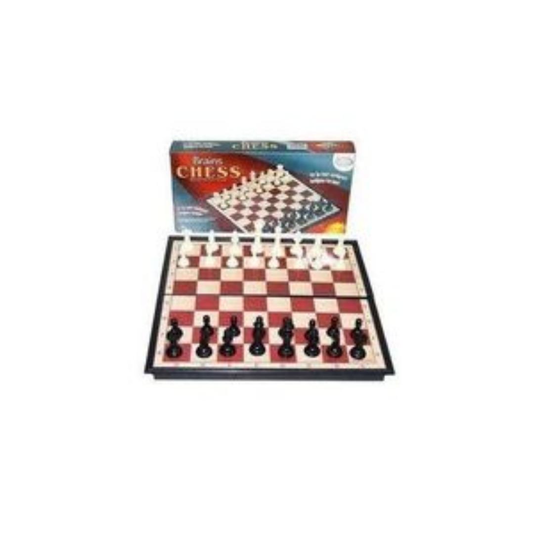 Chess Sets Travel Board Games: Magnetic Folding Chess Board with Instructions Teen Gifts Family Games Educational Toys for Kids and Adults