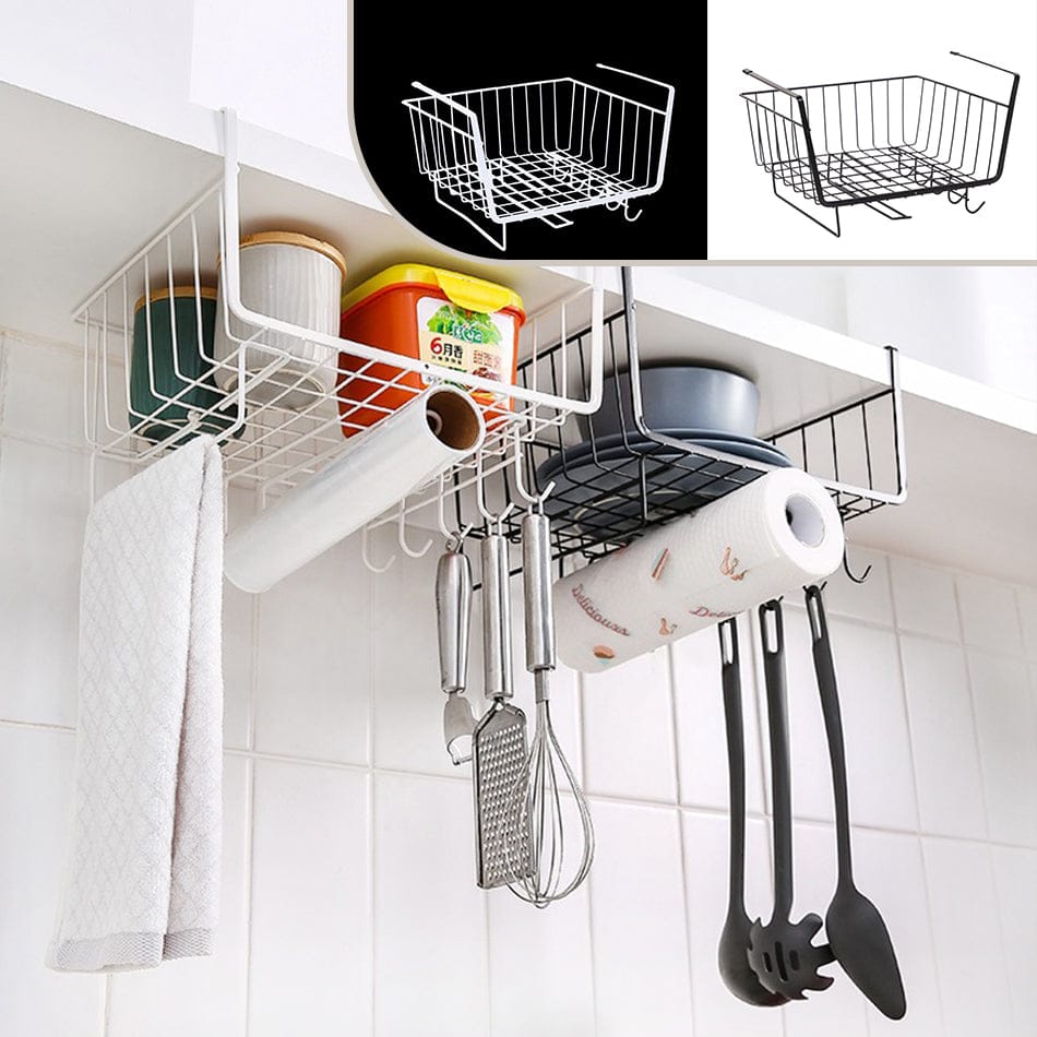 1 pc classy new arrival kitchen Kitchen Cabinet Under Shelf Double-layer Storage Rack