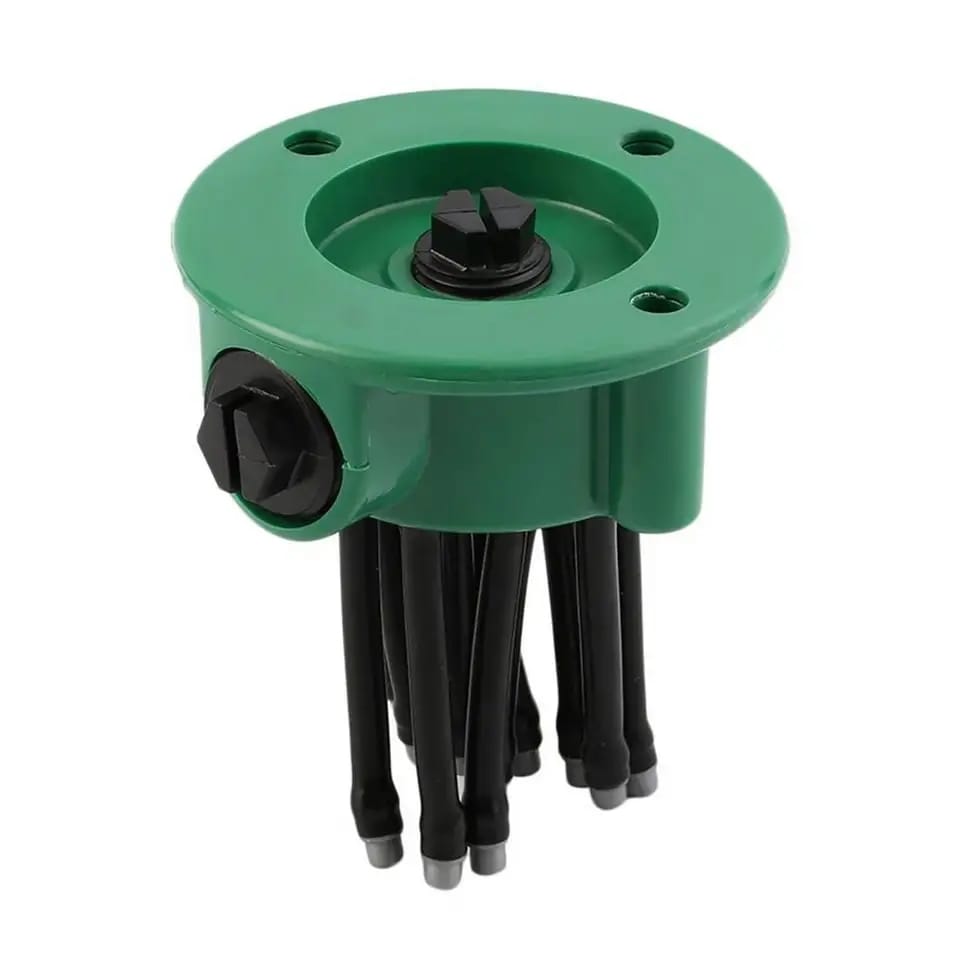 [ THE PERFECT CHOICE !!! ] Single Brand New Elegant High Quality Home and Outdoor 360 Degrees automatic Garden sprinkler for watering grass lawn rotary nozzle rotating sprinkler
