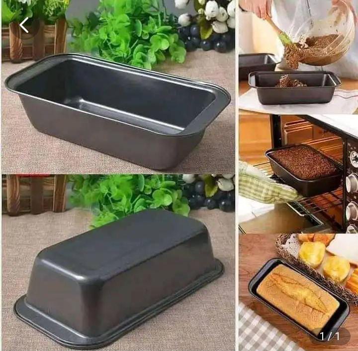[🔥MAKES IT EASY AND SAVES COSTS 🤩🤩✨ !!! ] 1 Pc Classy Brand New Very High Quality Stylish and Luxurious Kitchen NON stick bread baking tin  .Designed With Durability and Functionality ✨👌