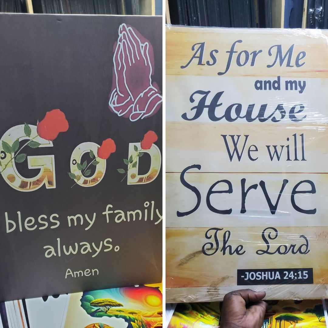 [🔥 AMAZING LIMITED OFFER JUST FOR YOU 🤩🤩✨ !!! ] 2 Pcs Classy Brand New Very High Quality Stylish and Luxurious Fancy Potraits at Affordable Price .Desiring To Serve The Best experience✨👌