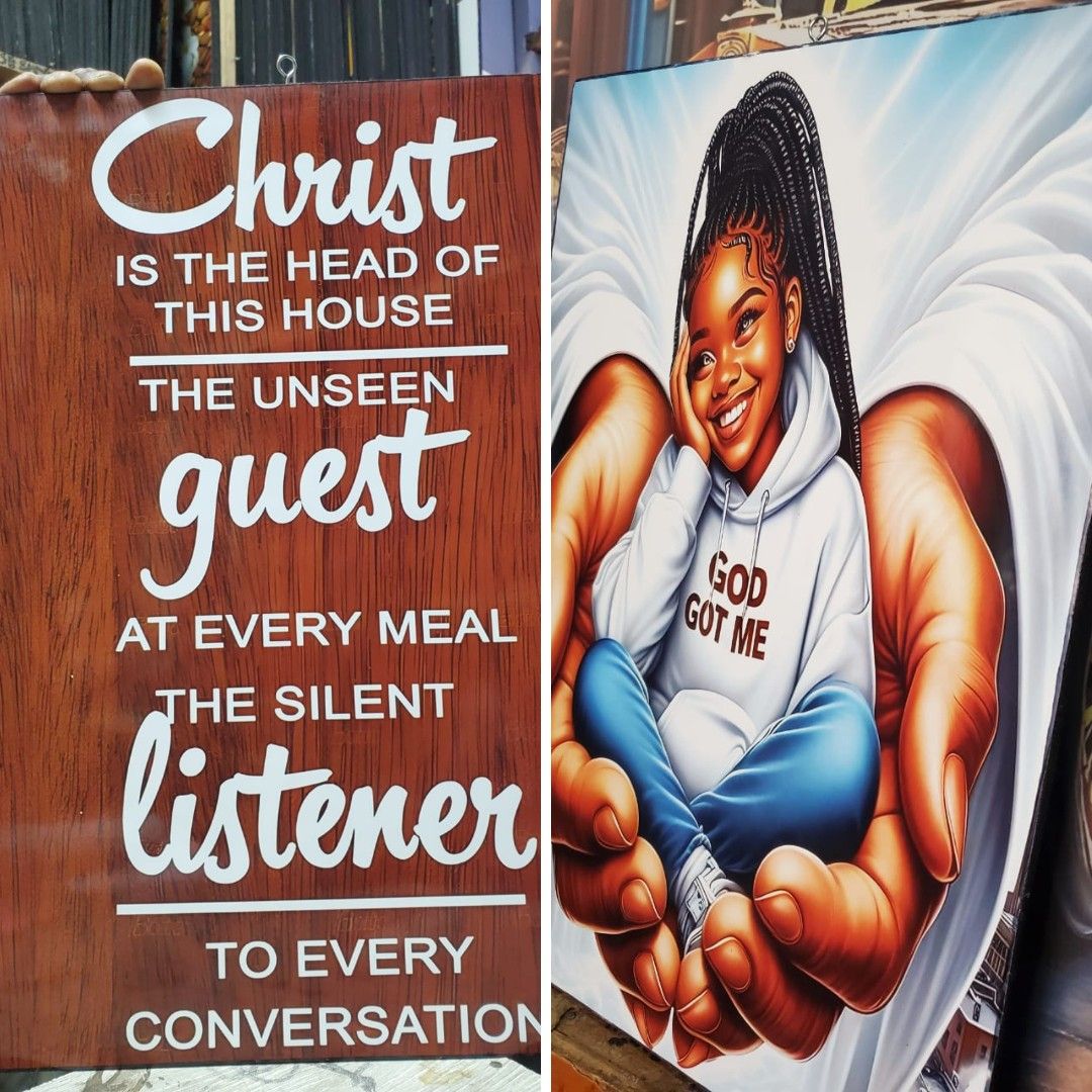 [🔥 AMAZING LIMITED OFFER JUST FOR YOU 🤩🤩✨ !!! ] 2 Pcs Classy Brand New Very High Quality Stylish and Luxurious Fancy Potraits at Affordable Price .Desiring To Serve The Best experience✨👌