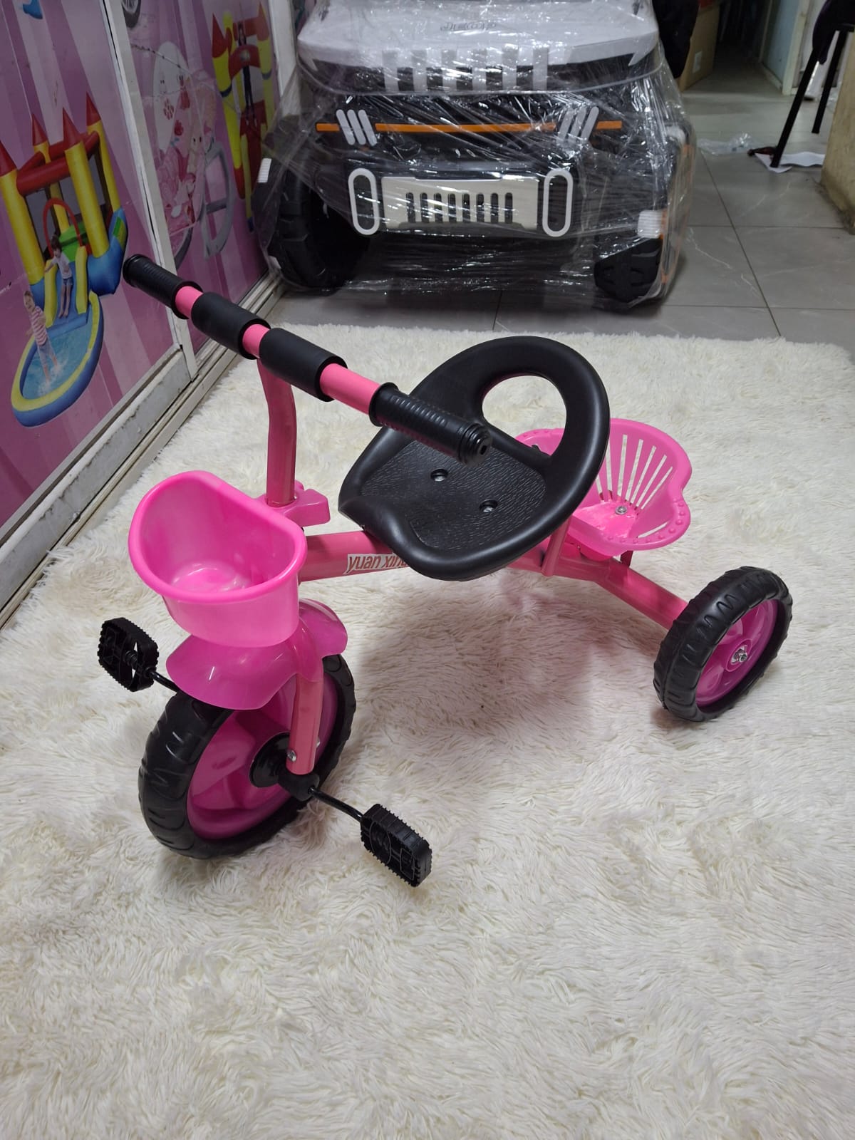 [🔥KILLIMALL BEST PRICES ONLY 🤩🤩✨ !!! ] 1 Pc Classy Brand New Very High Quality Stylish and Luxurious Tricycle Bike Age ( 1-4 Yrs )  at Affordable Price. Desiring To Serve the Best Experience✨👌