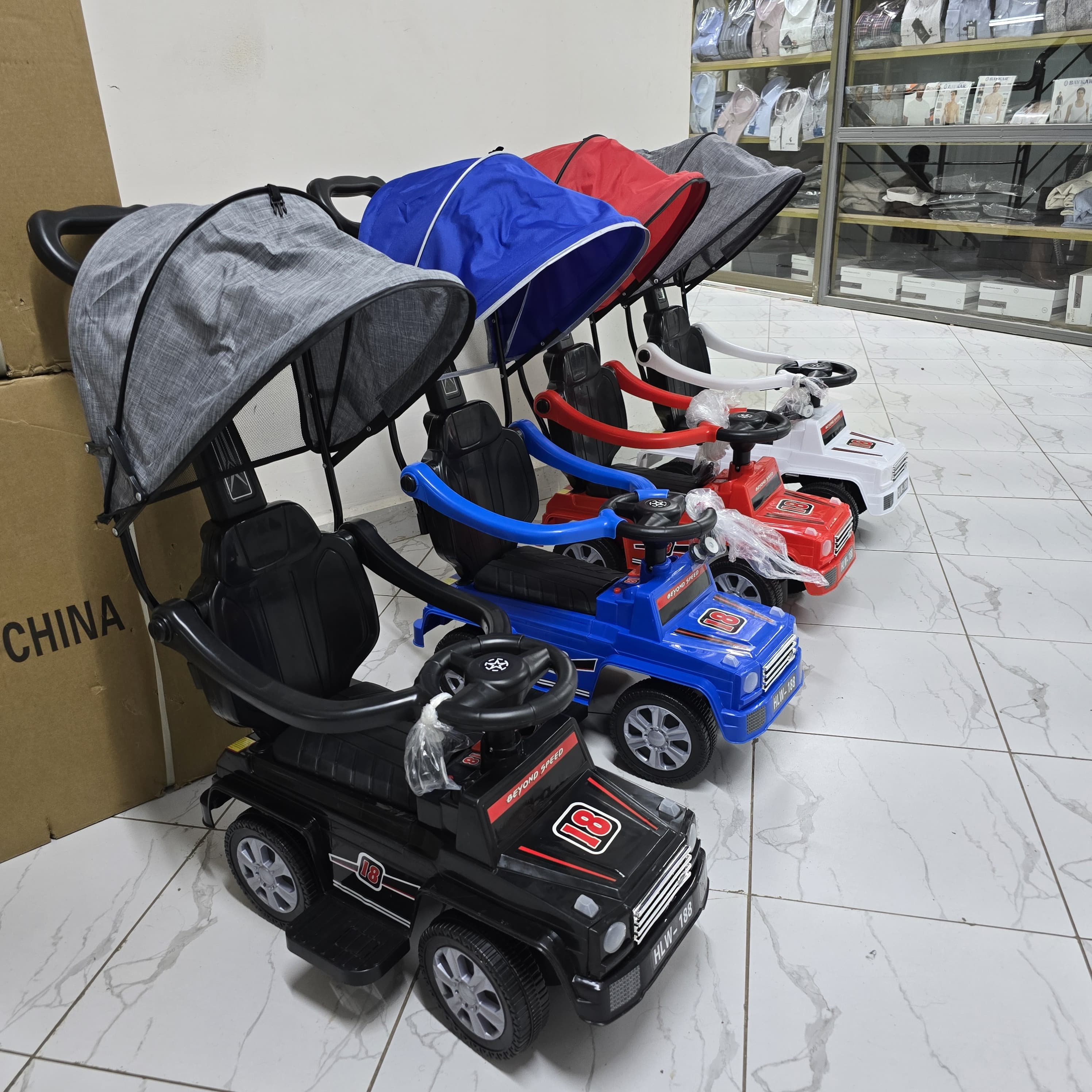 [🔥KILLIMALL BEST PRICES ONLY 🤩🤩✨ !!! ] 1 Pc Classy Brand New Very High Quality Stylish and Luxurious Kids Push Ride Ons at Affordable Price. Desiring To Serve the Best Experience✨👌