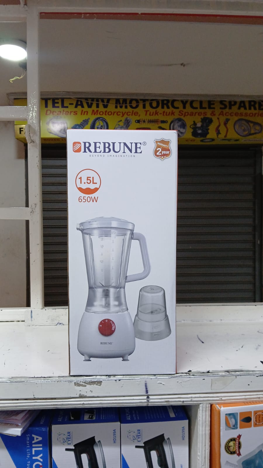 2in 1🥤 Stainless Steel Electric Blender with Grinder | Durable & Powerful – Electromate ✨ High-quality stainless steel blender with powerful motor & grinder – perfect for smoothies, juices & dry food