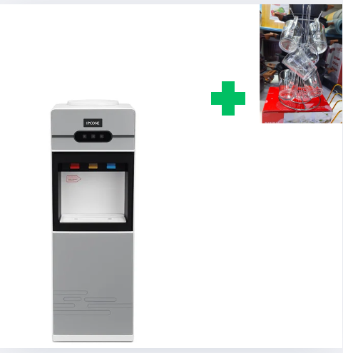 [ KILIMALL AMAZING OFFERS🤩🤩✨] 1 Pc Very High Quality Stylish and Luxurious Kitchen Ipcone water dispenser hot & cold Affordable Price. Comes with a Free Set blinkmax glasses