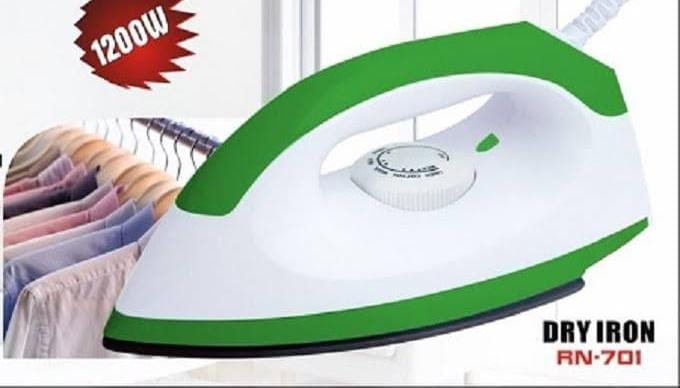 [🔥 MAKES IT EASY AND SAVES COSTS 🤩🤩✨ !!! ] 1 Pc classy brand new very high quality stylish and fancy luxurious Rashinik dry iron at affordable price  .Desiring to serve the best experience 👌🤩
