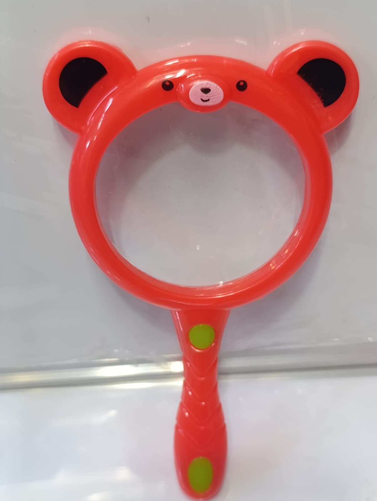 💥 SUPER OFFER 💥1pc Children Magnifying Glass – 8-inch Glass Lens, Fun Educational Tool, Outdoor Explorer Toy for Kids Red/Green/Blue/Orange