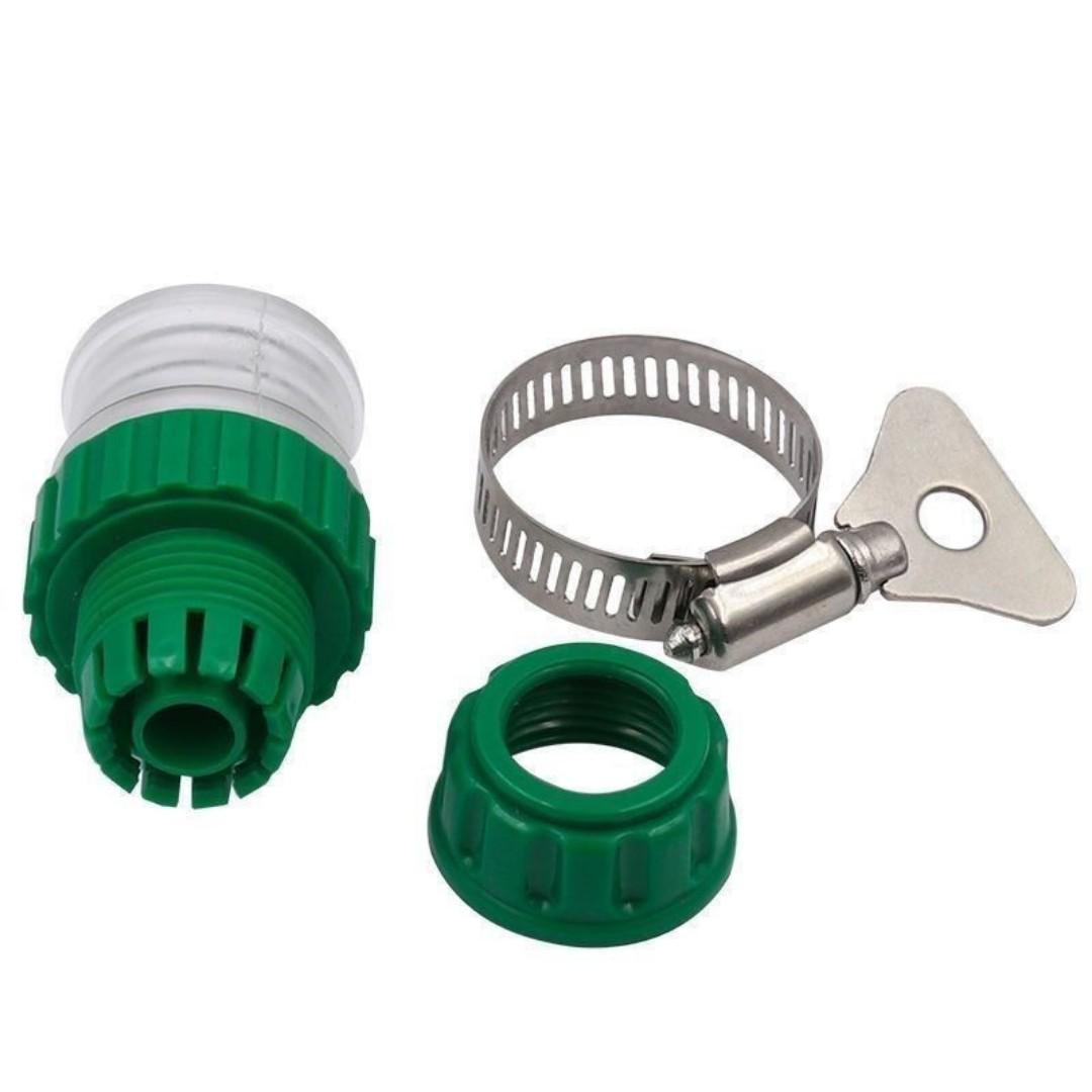 Car wash water gun household washing machine faucet buckle joint watering flowers 4 points hose pipe quick connector