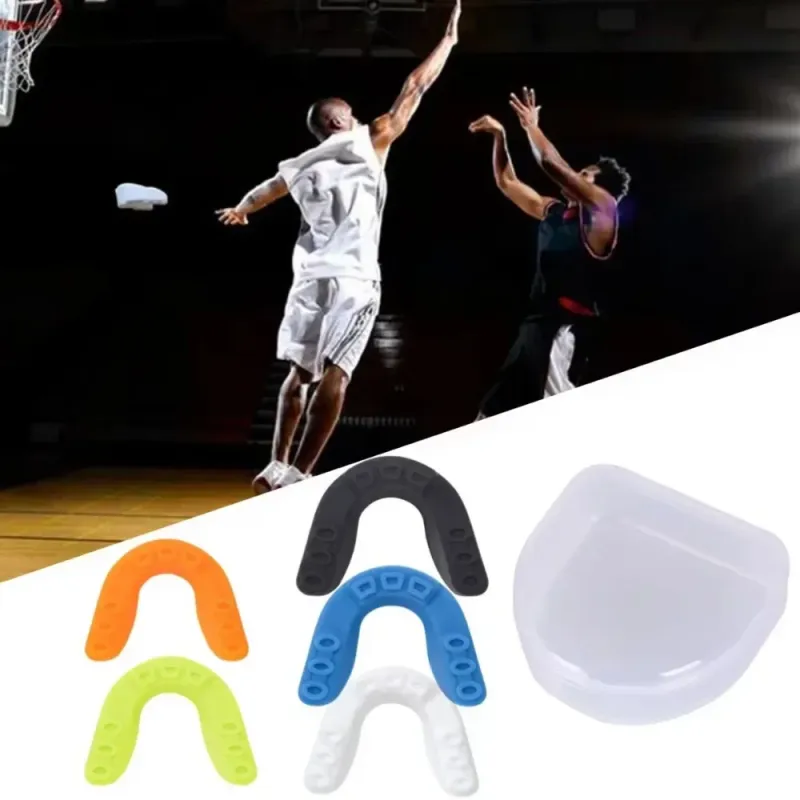 Adult Children EVA Mouth Guard For Boxing Sports Teeth Whitening Grinding Tool Mouthguard For Basketball Tooth Protect Football