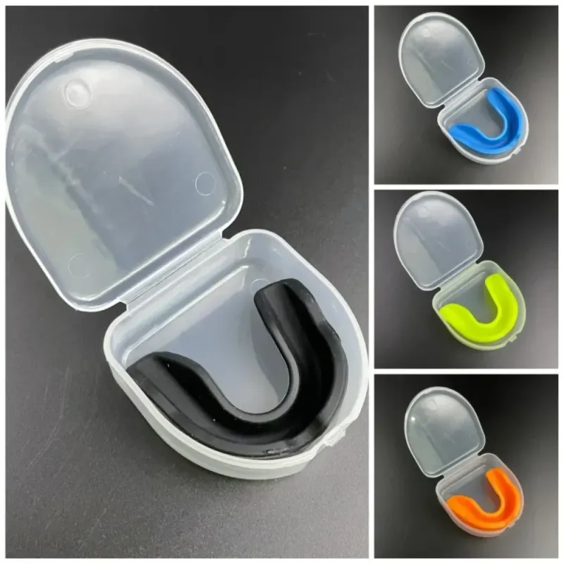 Adult Children EVA Mouth Guard For Boxing Sports Teeth Whitening Grinding Tool Mouthguard For Basketball Tooth Protect Football