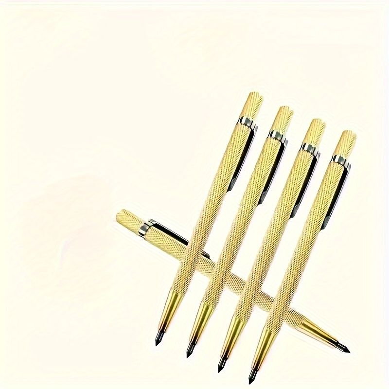 2pcs Tungsten Steel Alloy Marking Pens - Ideal For Ceramic, Glass, Metal & Marble Surfaces