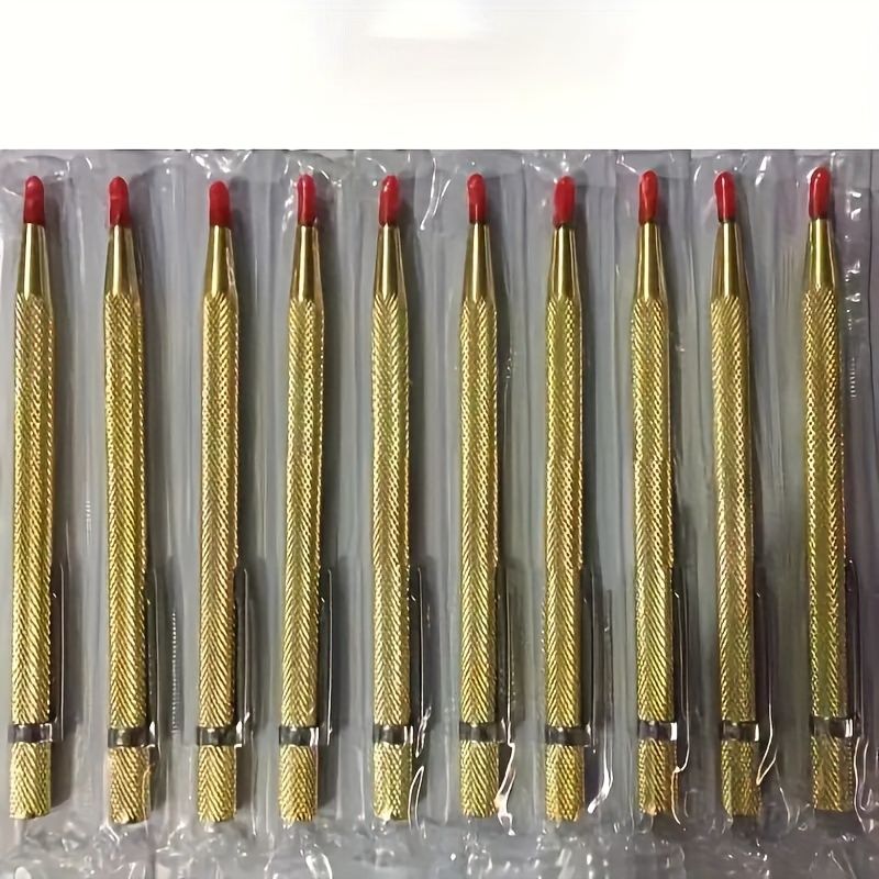 2pcs Tungsten Steel Alloy Marking Pens - Ideal For Ceramic, Glass, Metal & Marble Surfaces