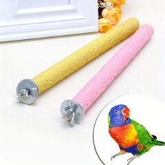 10pcs Stainless Steel Bird Perch Screws - Self-Assembling Kit for Securing Cages, Habitats & Nests - Ideal for Parrots & Other Birds