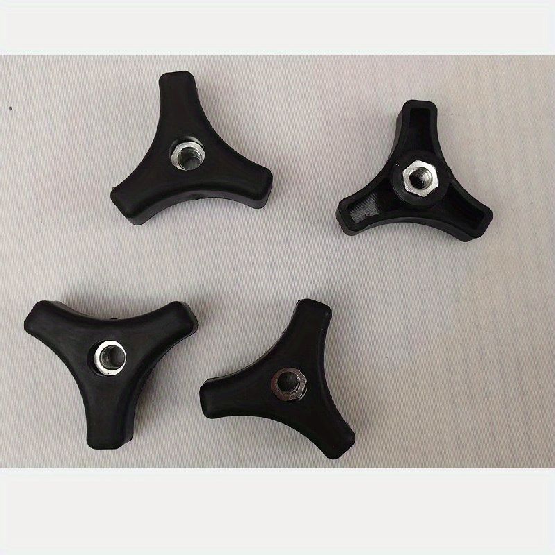 Triangle Handle Knob Set With Screw Bolt, Includes Screws And Nuts - Perfect For Outdoor Electric & Lawn Equipment