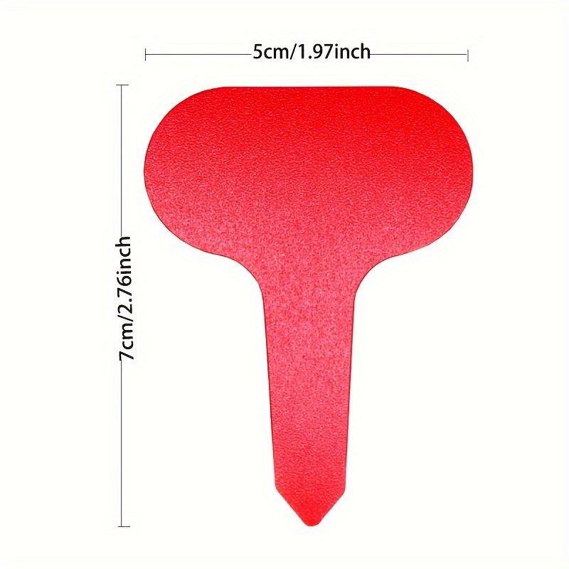 50pcs, T-type Nursery Garden Plant Tag Waterproof Flower Labels Plant Seed Label Pot Marker For Plant DIY Garden Decoration Tool