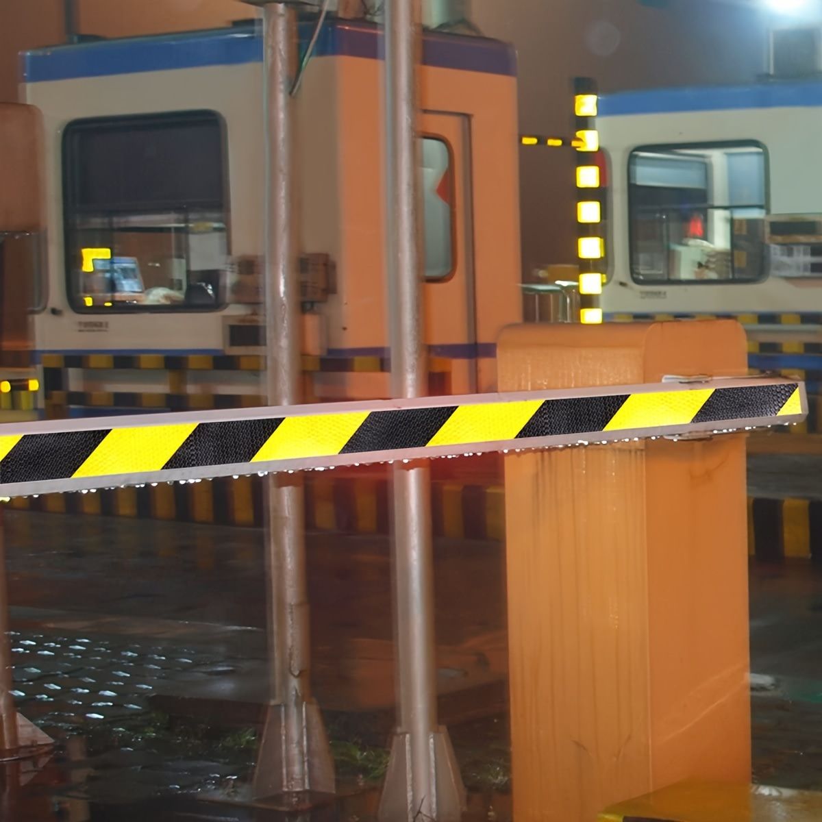 High-Visibility Reflective Safety Tape - Waterproof, Ideal for Vehicles, Trailers, Boats & Signs