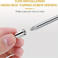 50/100PCS Shelf Support Pegs - Self-Tapping Screws for Kitchen, Cabinet, Bookcase, Closet Shelves - Sturdy, Adjustable, and Easy-to-Install Furniture Accessories