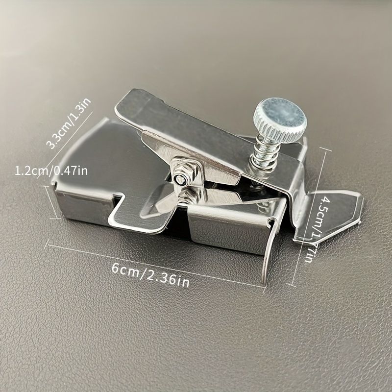 1PC Universal Sewing Machine Magnet - Versatile Precision Gauge - Super Strong, Magnified & Secure - Perfect Stitch Positioner for Flat Bezel Cartridge Style