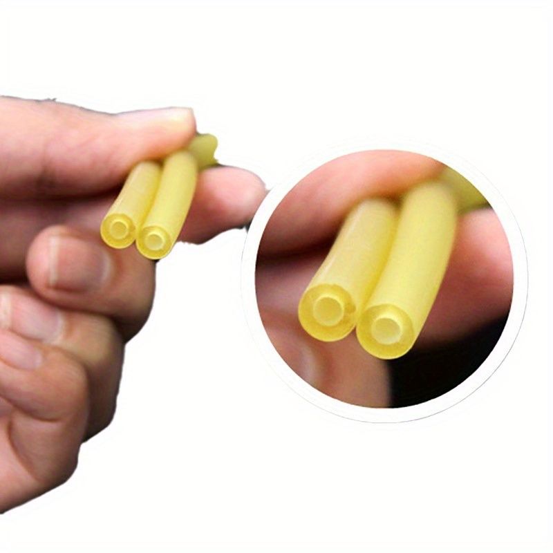 High-Quality Natural Latex Slingshot Band  Thickened Elastic Tubular Rubber, Perfect for Hunting & Fishing, Customizable Length