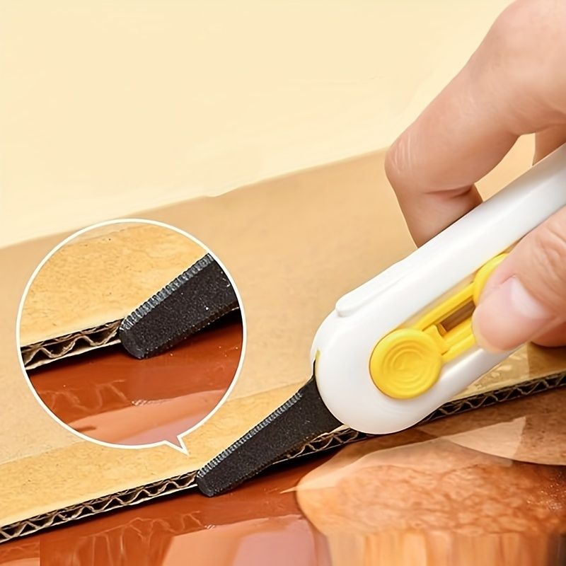 1PC Mini Utility Knife - Suitable for Unpacking, Office Stationery and Unpacking, Retractable Mini Assembly Knife, Safe Portable Utility Knife, Practical Everyday Tool