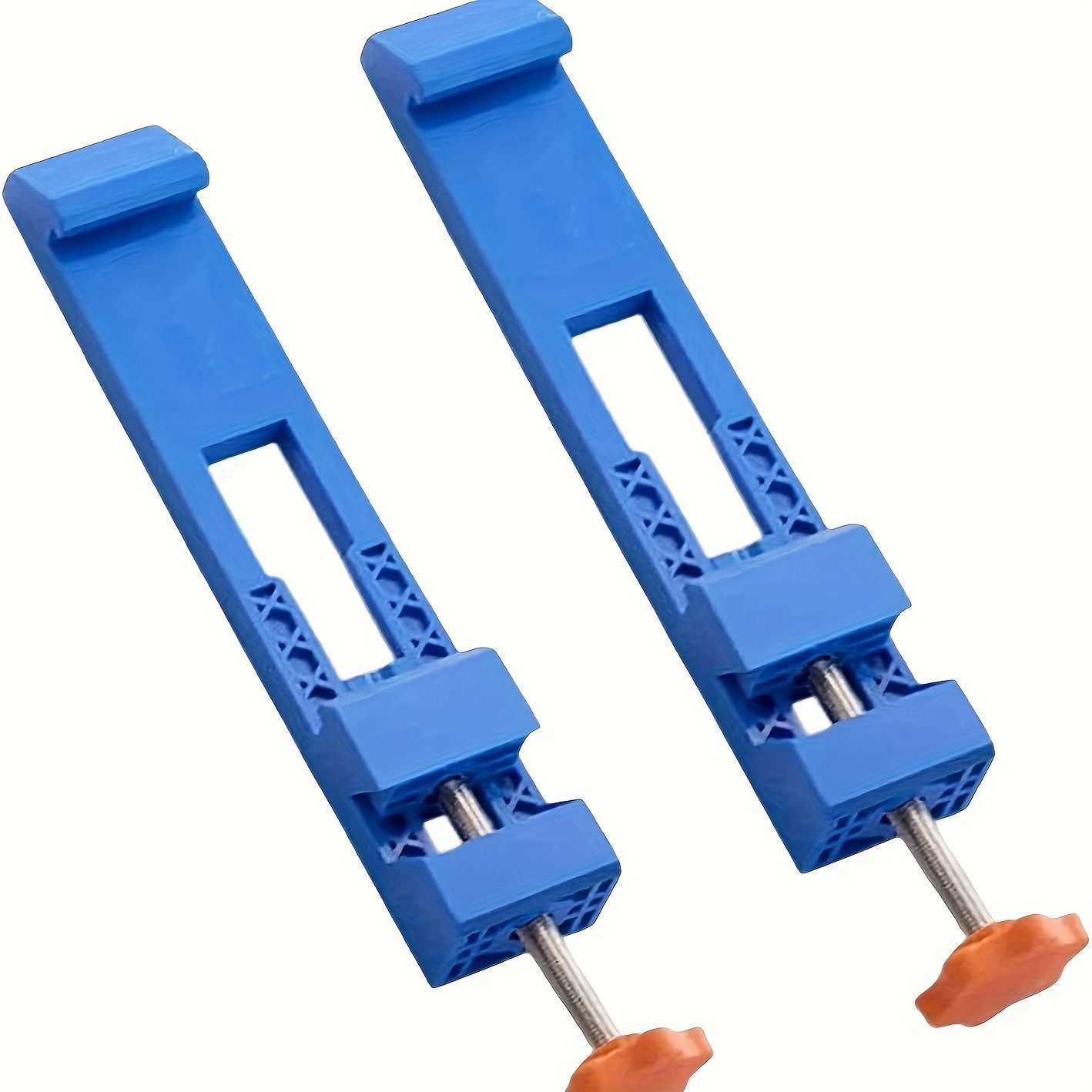 Adjustable Woodworking Guide Rail with Circular Saw & Milling Clamp for Precision Cutting - No Power Needed
