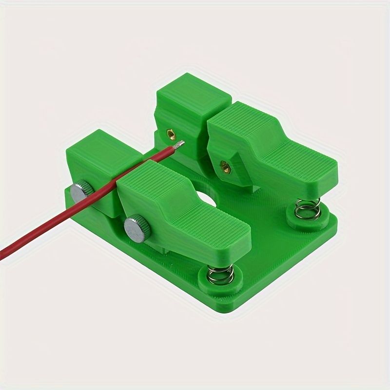 Adjustable Plastic Welding Soldering Station, Mini Wire Clamp Holder Workbench, PCB Circuit Board Wiring Repair Tools, Quick Release Wire Grip, Adjustable Clamping Distance, for Soldering Wire Fixing