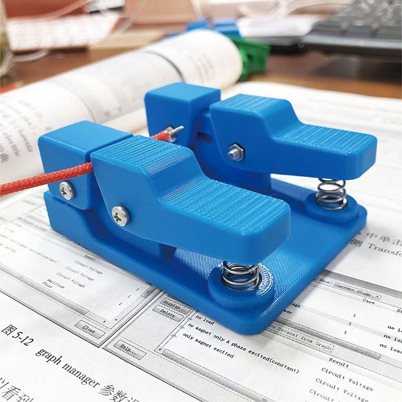 Adjustable Plastic Welding Soldering Station, Mini Wire Clamp Holder Workbench, PCB Circuit Board Wiring Repair Tools, Quick Release Wire Grip, Adjustable Clamping Distance, for Soldering Wire Fixing