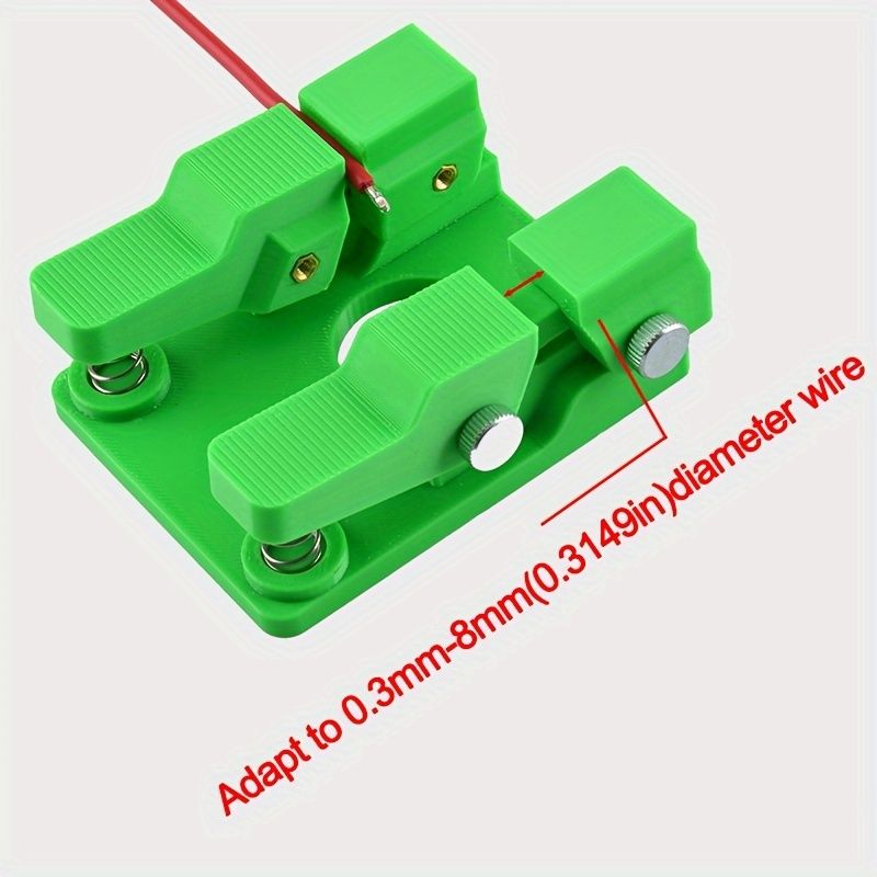 Adjustable Plastic Welding Soldering Station, Mini Wire Clamp Holder Workbench, PCB Circuit Board Wiring Repair Tools, Quick Release Wire Grip, Adjustable Clamping Distance, for Soldering Wire Fixing