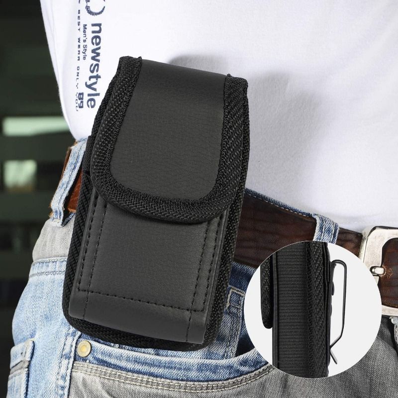 Compatible with Nokia 2760 Flip Phone Case Waist Bag, TCL Classic Flip Case, LG Classic Leather Case