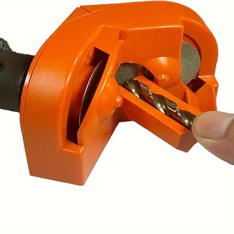 1pc Universal Drill Bit Sharpener - Electric Portable Grinder for All Bits with Precise Technology - Suitable for Hardened Steel, Carbide, and Twist Cobalt