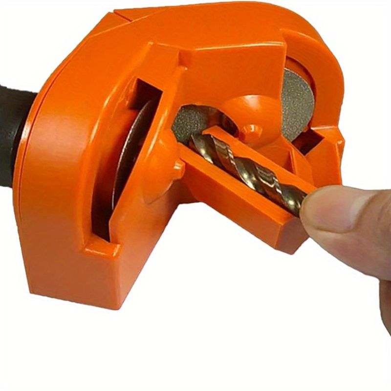 1pc Universal Drill Bit Sharpener - Electric Portable Grinder for All Bits with Precise Technology - Suitable for Hardened Steel, Carbide, and Twist Cobalt