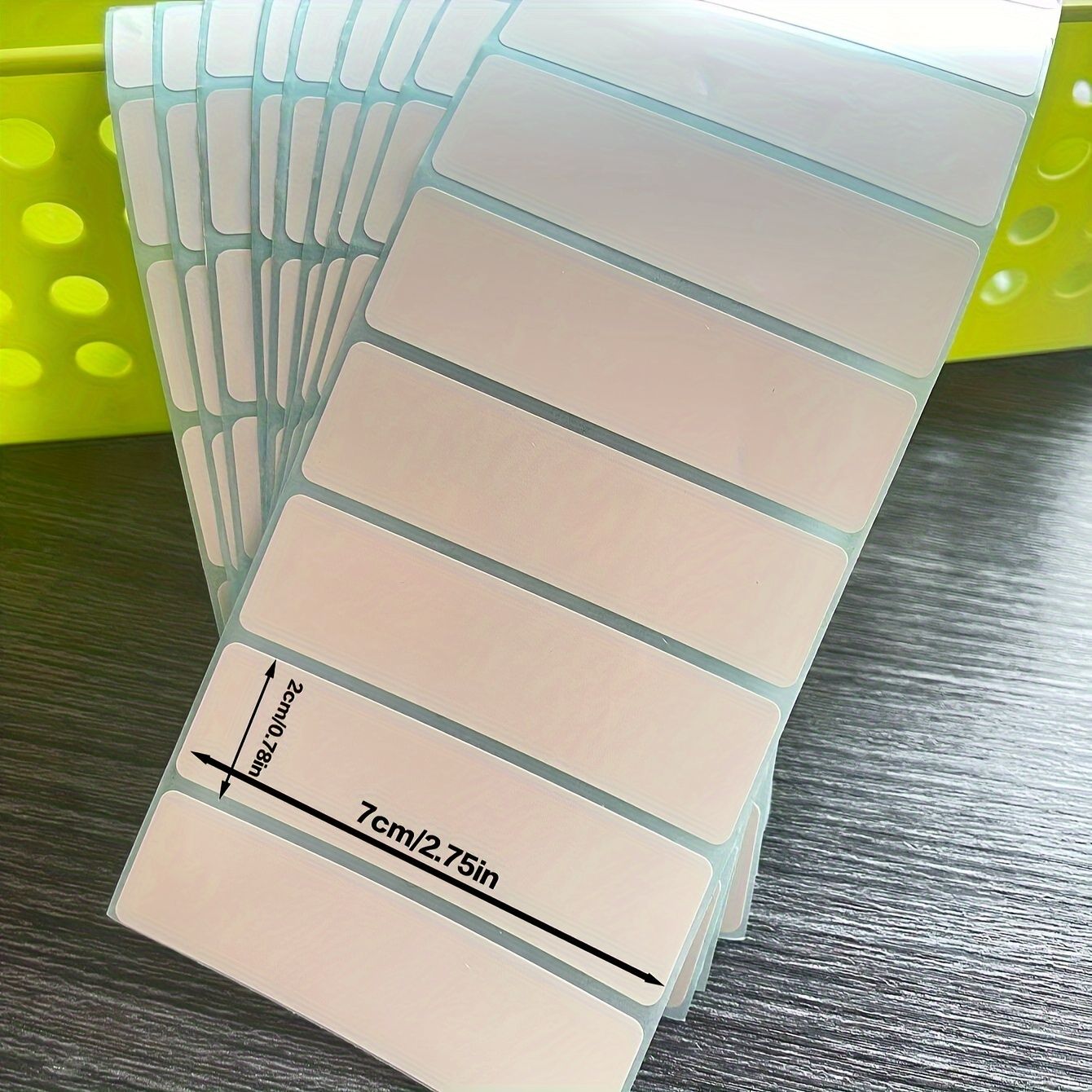 1500PCS Solid Color Label Stickers: Multi-Purpose Self-Adhesive Tags, Suitable for Office And School - Paper Material