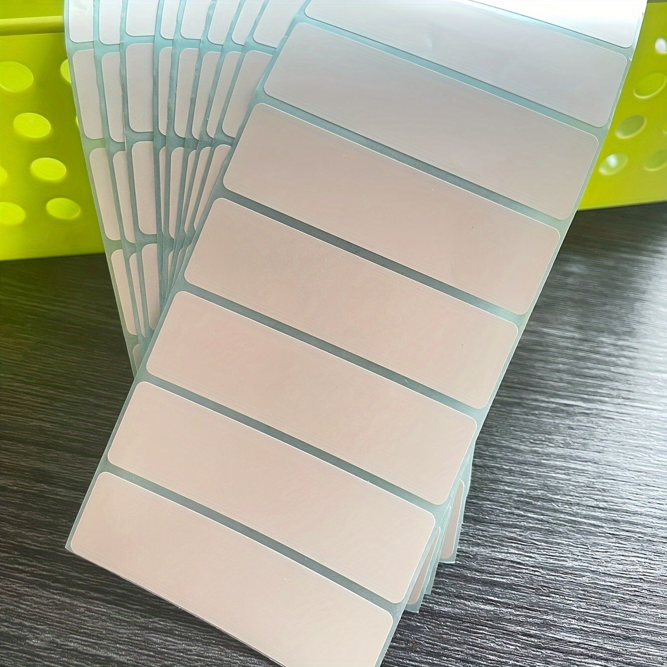 1500PCS Solid Color Label Stickers: Multi-Purpose Self-Adhesive Tags, Suitable for Office And School - Paper Material