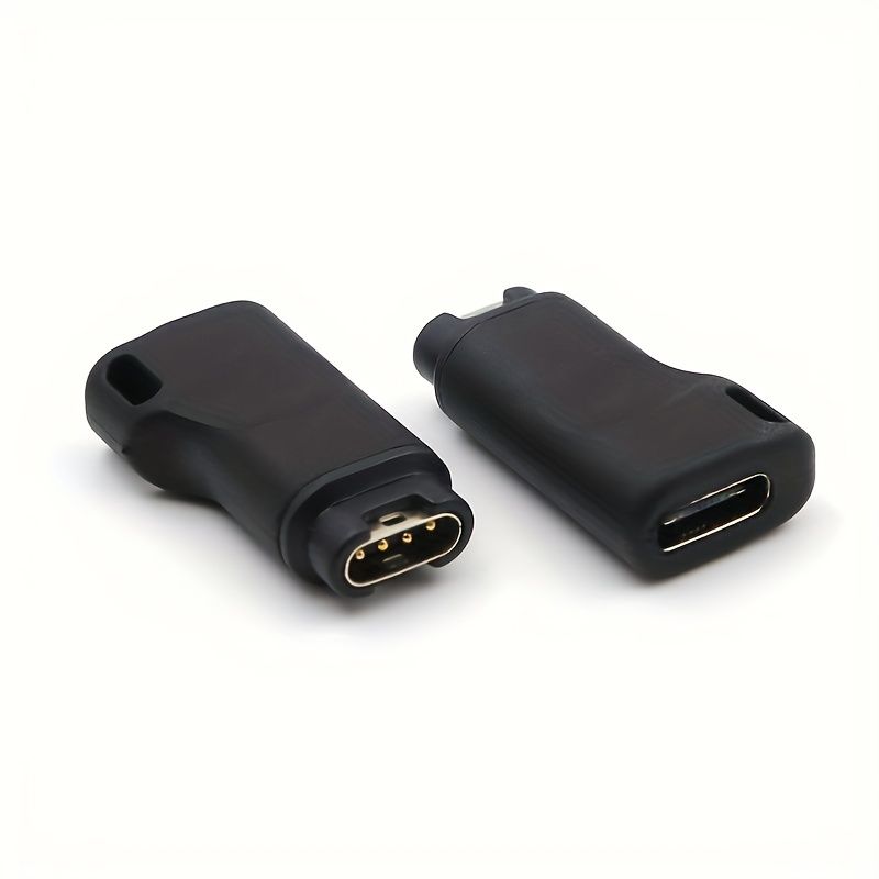 1PC Universal Garmin Watch Charger Adapter for Fenix 7/7S/7X, 6S/6/6X, 5S/5/5X, Instinct 1/2/2S/Tide/Tactical, Forerunner, Vivomove, Vivoactive, Venu Series and More - Type-C Compatible