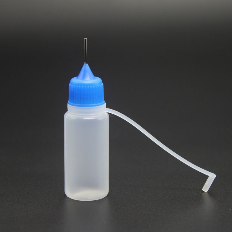 5pcs 0.34oz Squeeze Bottles with Needle Tips, PE Glue Applicator Bottles, Transparent Craft Tools for Paper Quilling, Scrapbooks, DIY Resin Craft Making, Plastic Material, Art Supplies