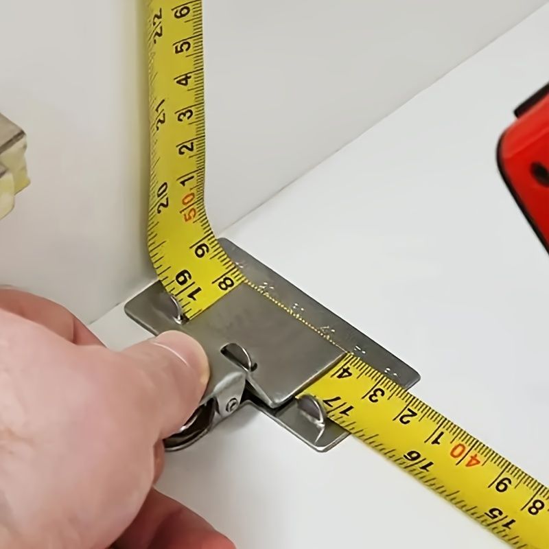 Stainless Steel Measuring Tape Clip - Waterproof, Precision 0.01 Accuracy, Industrial Grade Tool