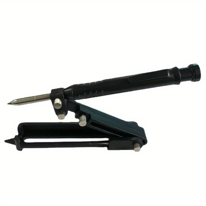 1pc Multi-Functional Scribing Tool, Construction Pencil, Scribe Tool With Deep Hole Pencil, DIY Woodworking Scribe Gauge, Scriber Line Maker Measuring Tool