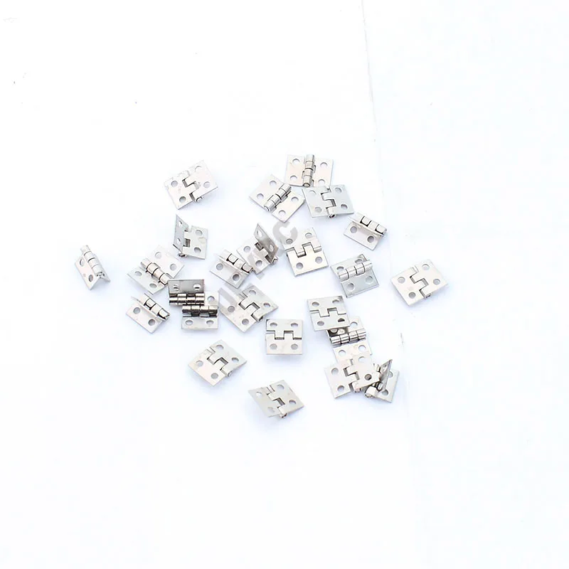 20pcs RC Car Metal Mini Door Hinge Simulation Folding for 1/10 RC Crawler Car Traxxas 1/14 Tamiya RC Truck SCANIA 770S VOLVO
