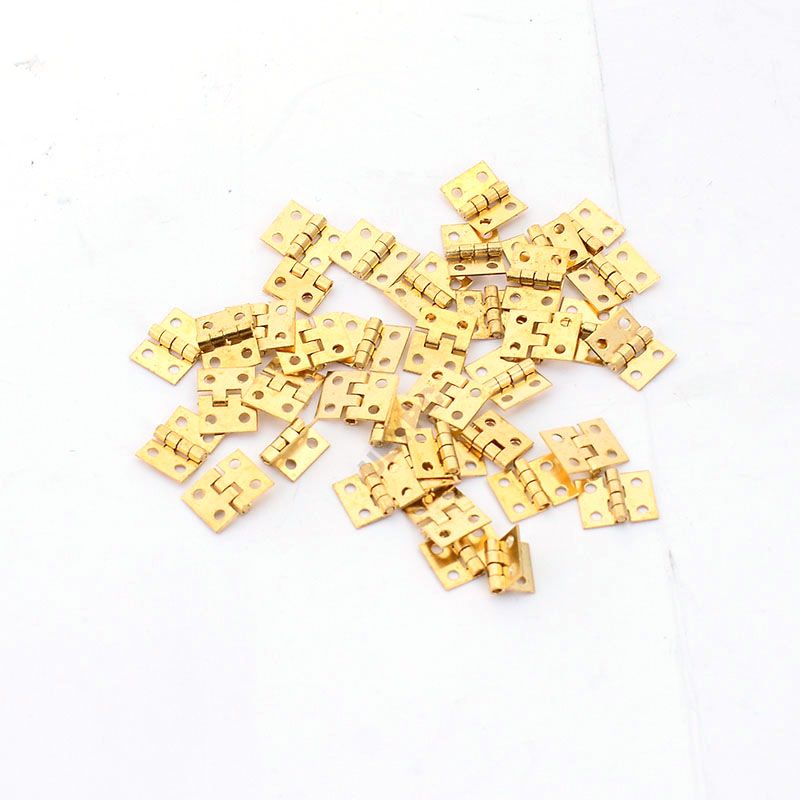 20pcs RC Car Metal Mini Door Hinge Simulation Folding for 1/10 RC Crawler Car Traxxas 1/14 Tamiya RC Truck SCANIA 770S VOLVO