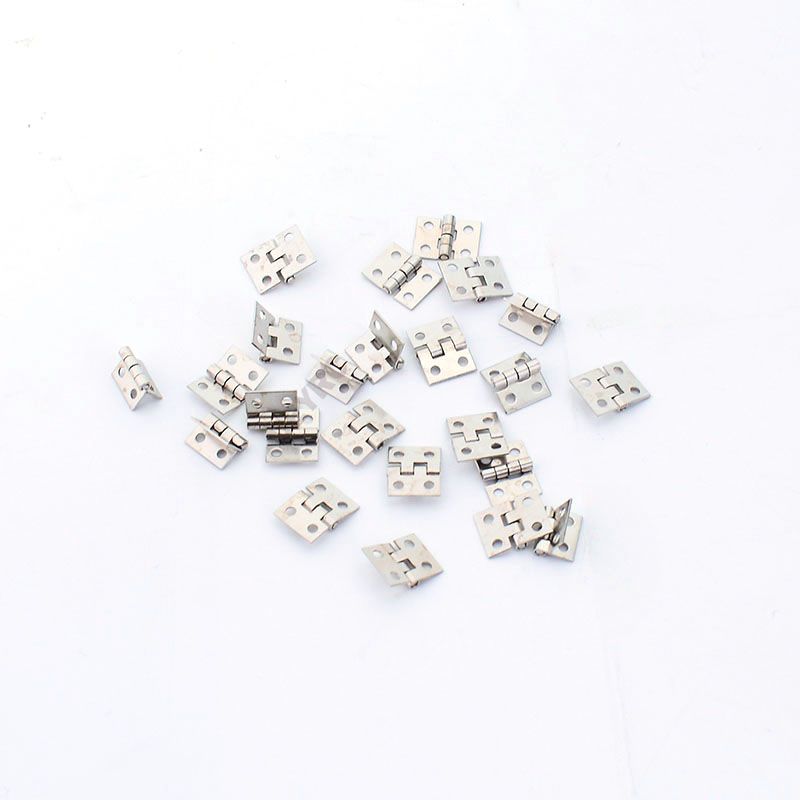 20pcs RC Car Metal Mini Door Hinge Simulation Folding for 1/10 RC Crawler Car Traxxas 1/14 Tamiya RC Truck SCANIA 770S VOLVO