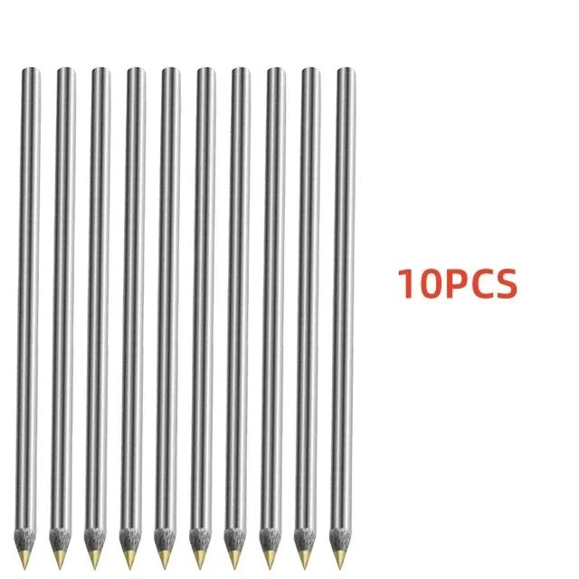5-10PCS Woodworking Hand Tools Alloy Scribe Pen Carbide Scriber Pen Metal Wood Glass Tile Cutting Marker Pencil Marking Tool