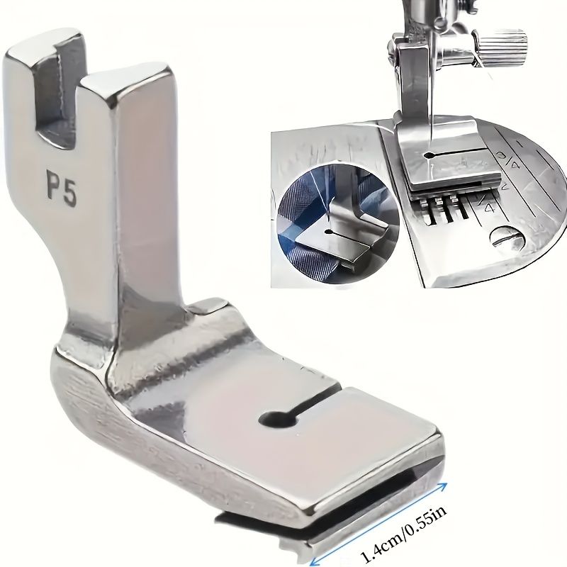 Set of 3 Sewing Machine Specialized Piping And Ruffle Presser Feet - Suitable for Double-Layer Ruffled Edging Accessories, Silver-Gray, Industrial Double-Tube Rolled Hem Presser Foot, Rolled Hem Sewin
